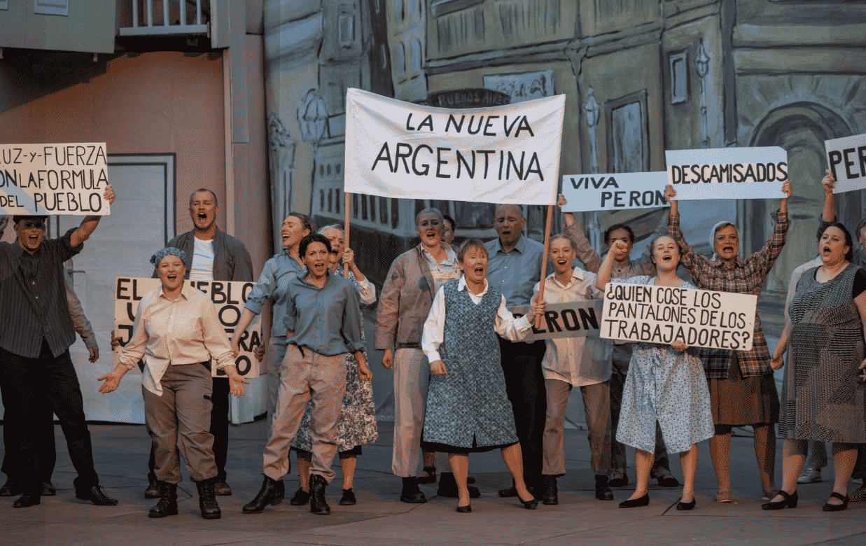 Szenenbild: Demonstration